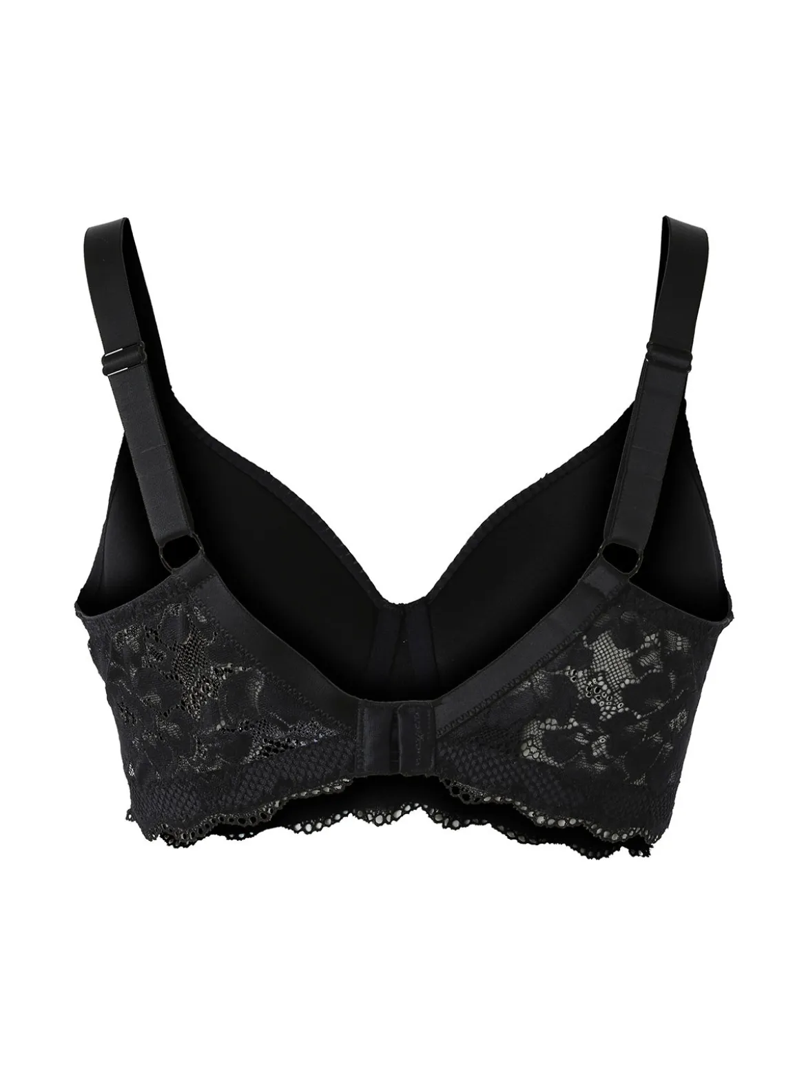 Verde Veronica AR16 Reggiseno imbottito preformato senza ferretto coppa C - nero