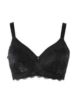 Verde Veronica AR16 Reggiseno imbottito preformato senza ferretto coppa C - nero