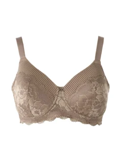 Verde Veronica AR16 Reggiseno imbottito preformato senza ferretto coppa C - fango