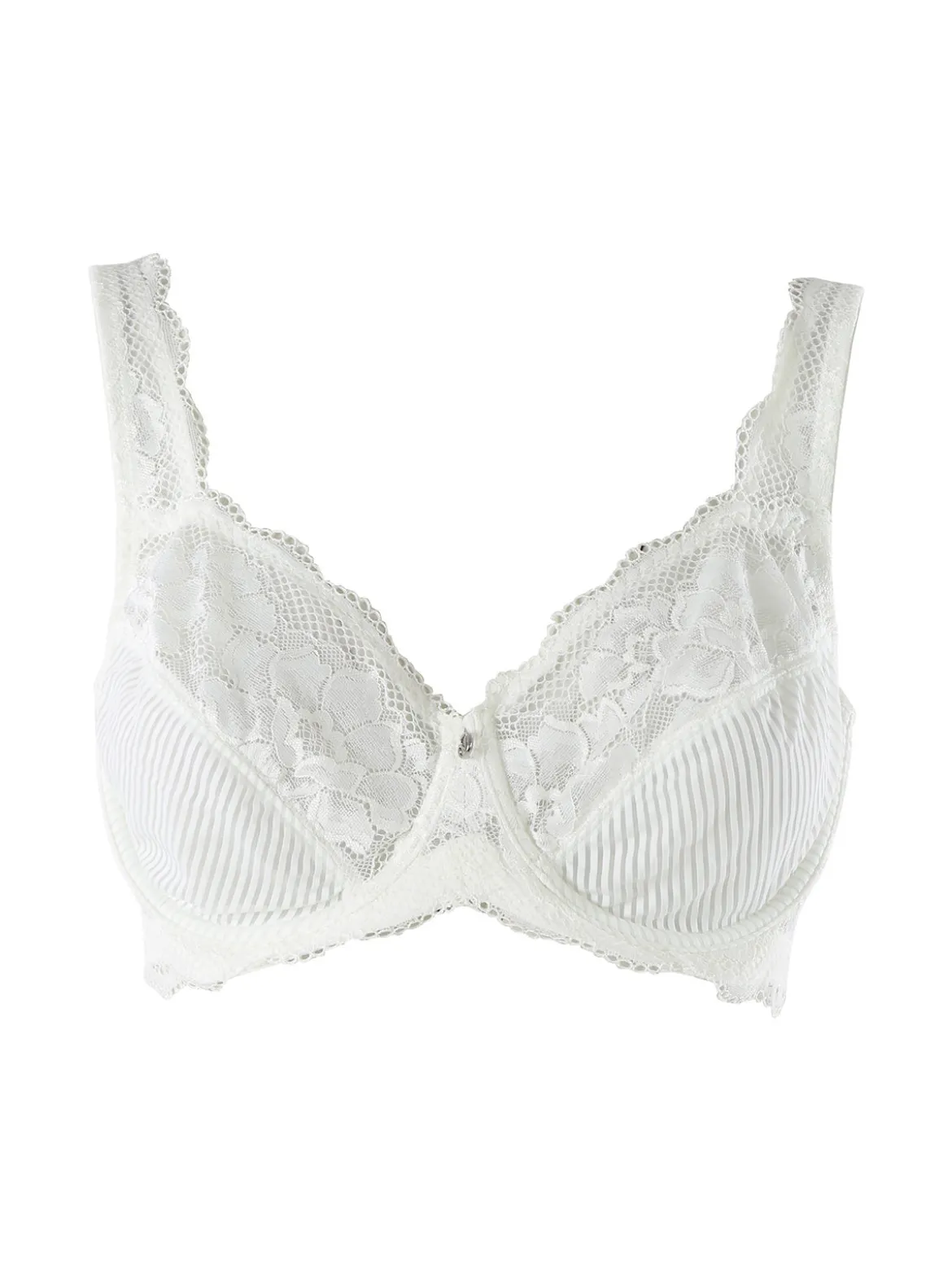 Verde Veronica AR12 Reggiseno sfoderato con ferretto coppa D - panna