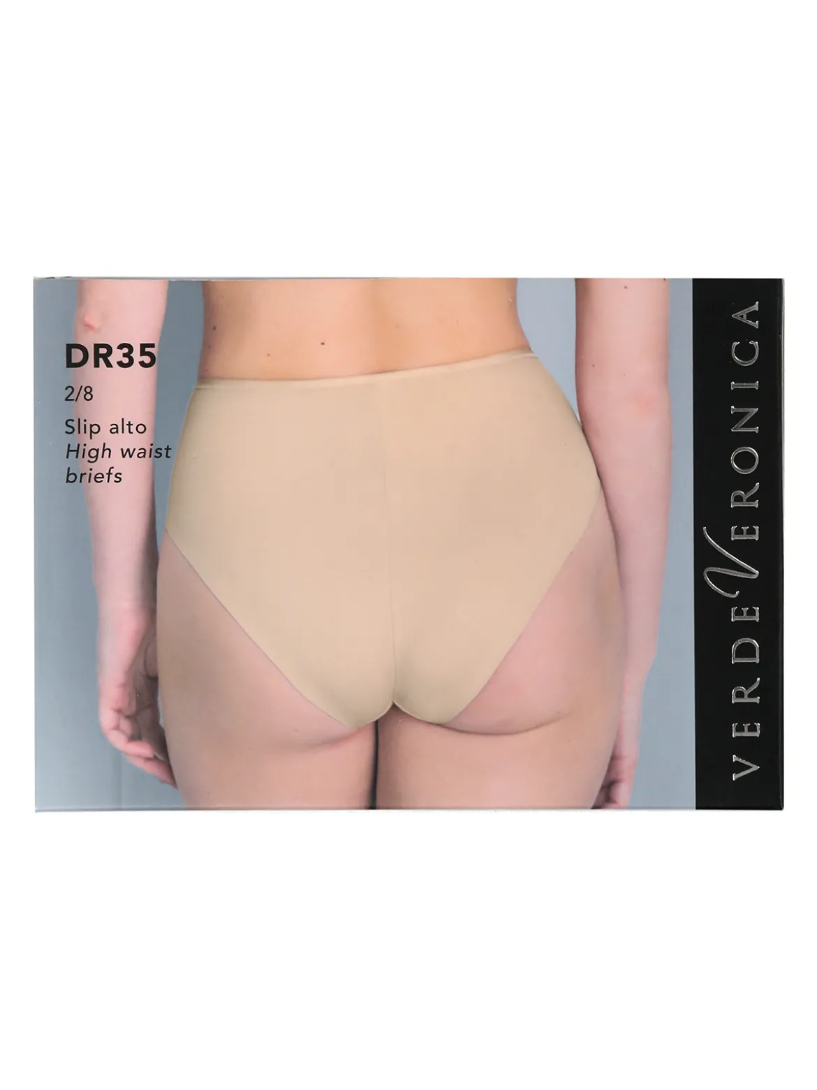 Verde Veronica DR35 Slip donna a vita alta con pizzo - bordeaux