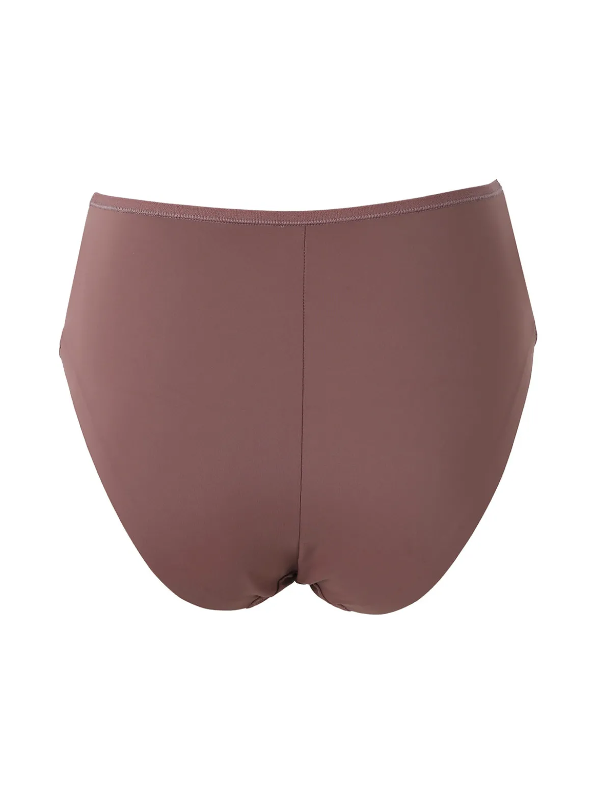 Verde Veronica DR35 Slip donna a vita alta con pizzo - bordeaux