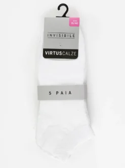 Virtus Fantasmino donna in misto cotone Confezione da 5 paia