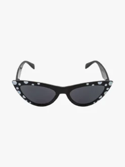 Visionmania Occhiali da sole da bambina a gatto - nero