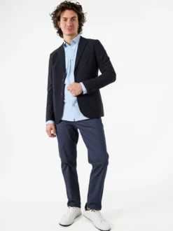 Warren Webber Blazer casual da uomo - blu scuro