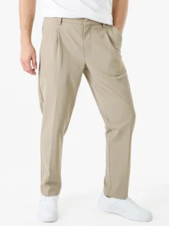 Warren Webber Pantaloni casual da uomo a gamba dritta - khaki