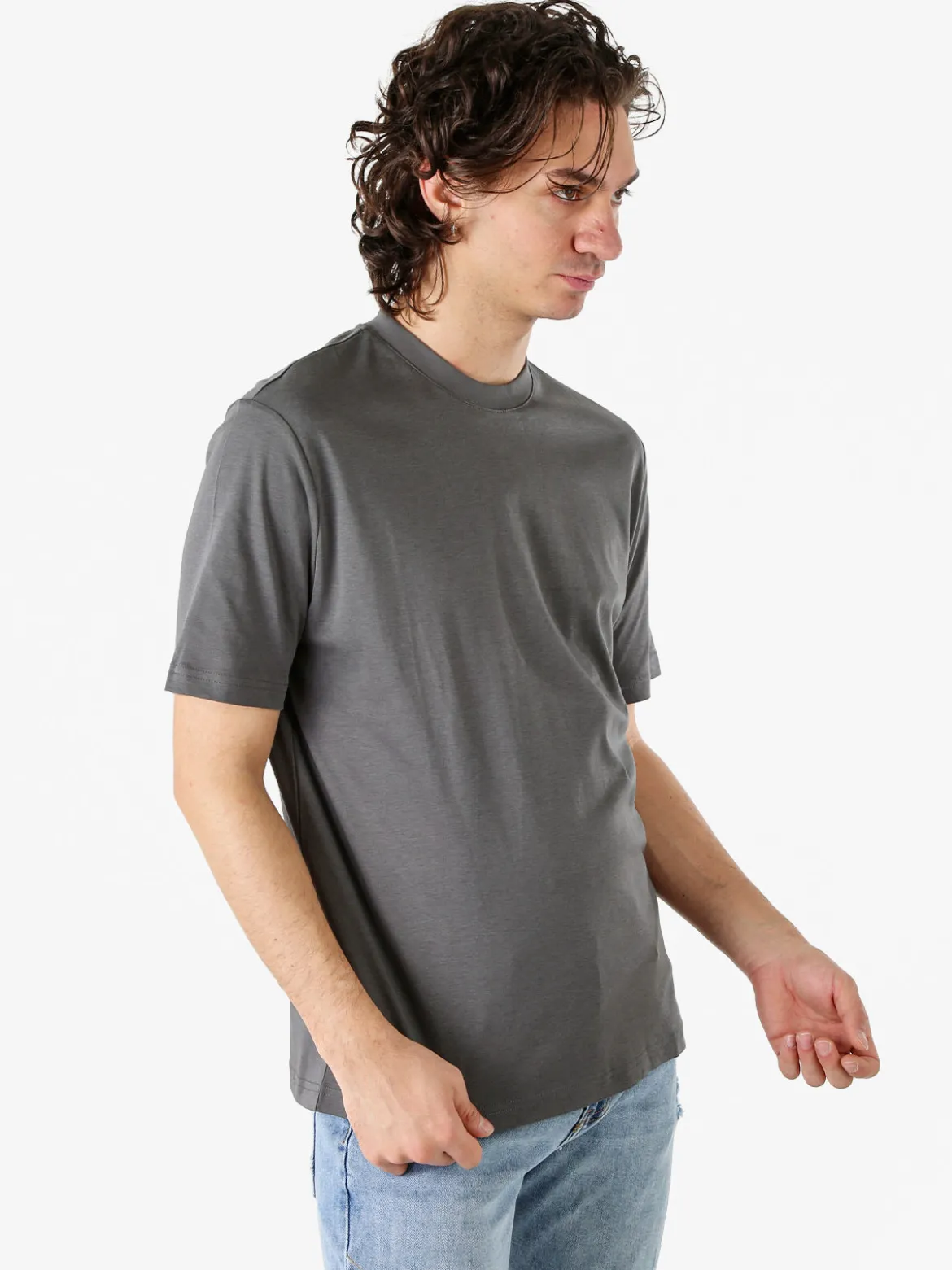 Warren Webber T-shirt girocollo da uomo - grigio scuro