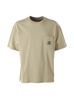 Warren Webber T-shirt oversize da uomo in cotone - khaki