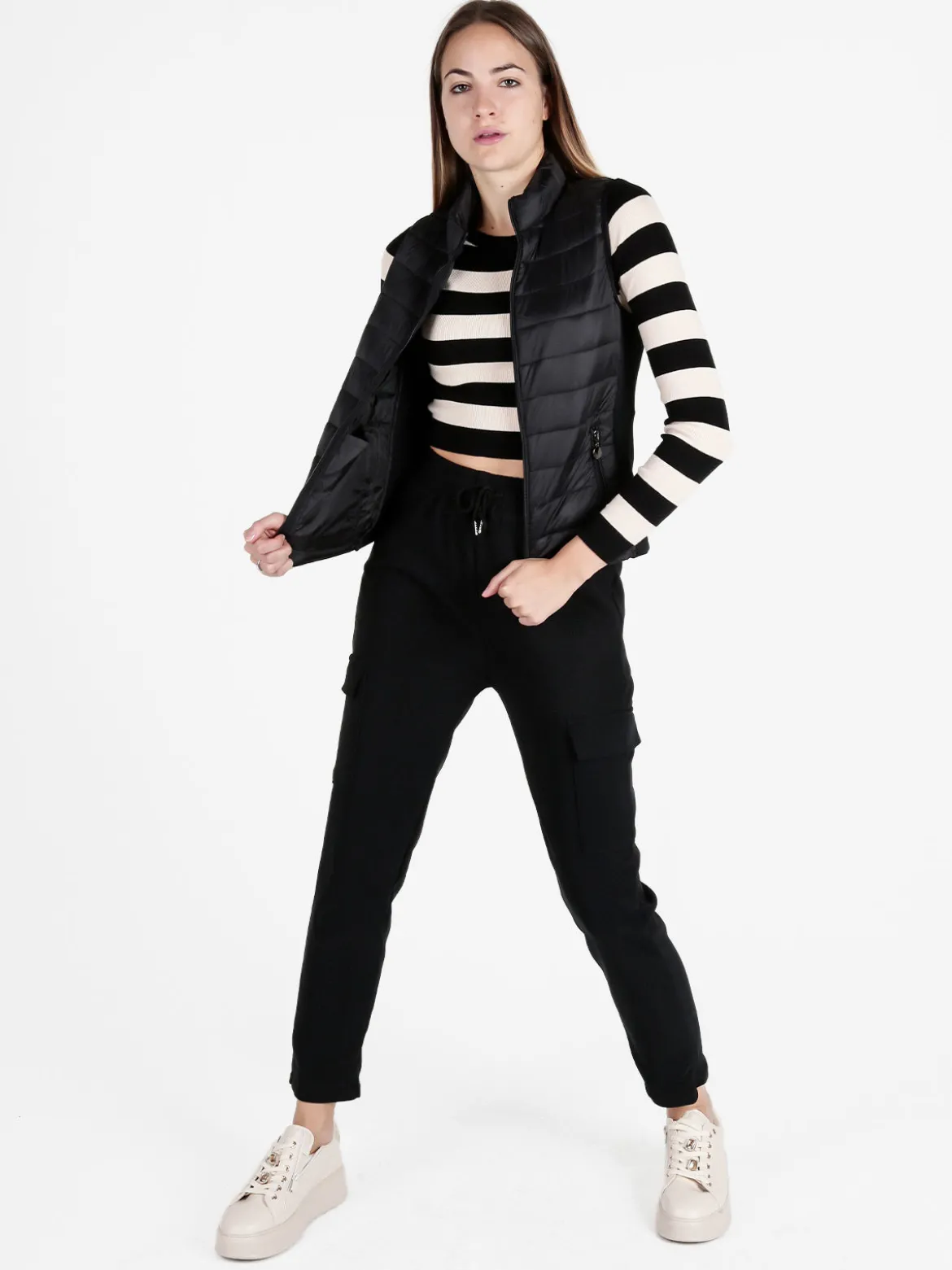 W Collection Gilet donna imbottito