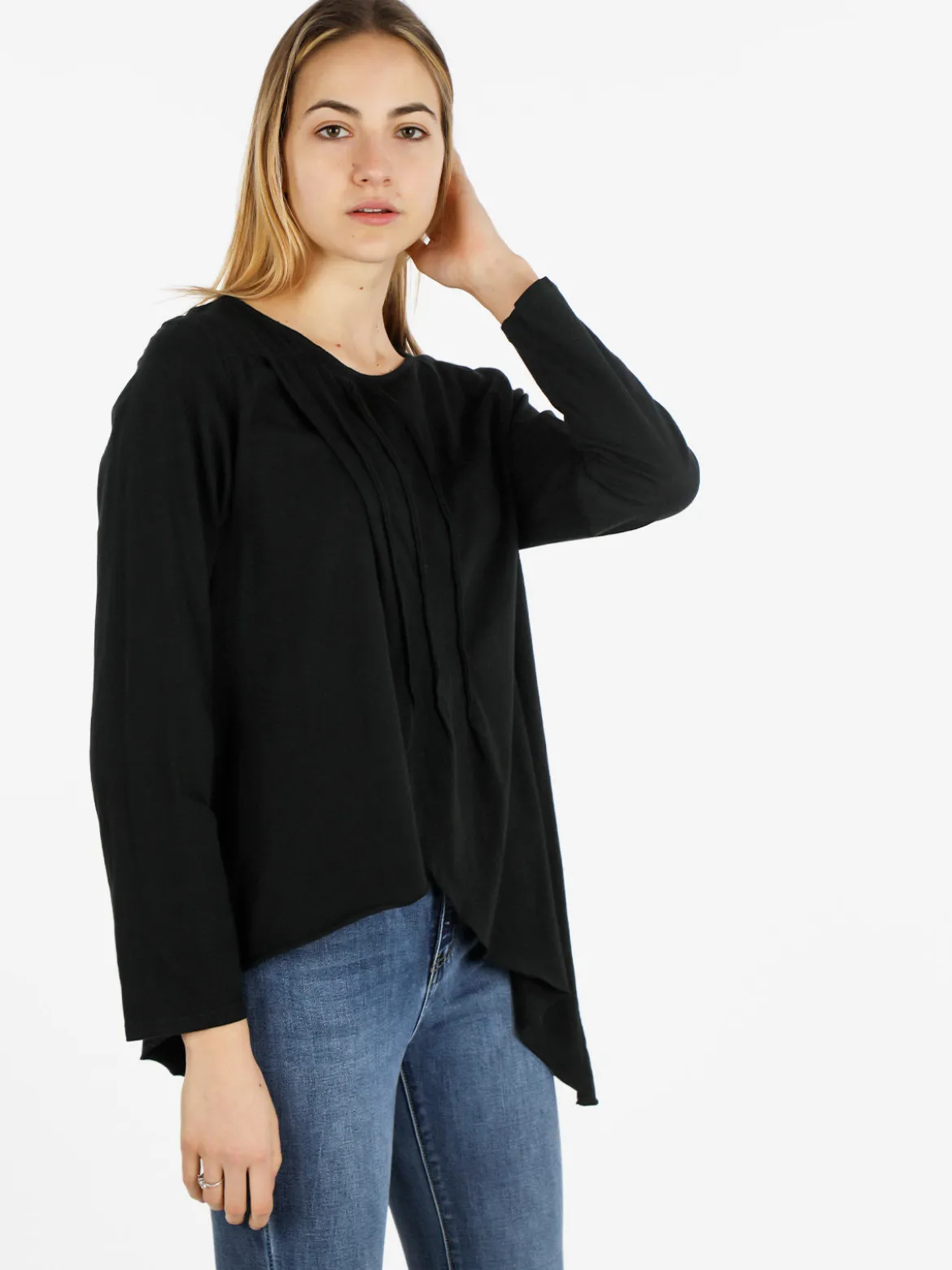 Wendy Trendy T-shirt donna lunga in cotone