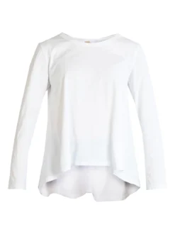 Wendy Trendy T-shirt manica lunga donna in cotone