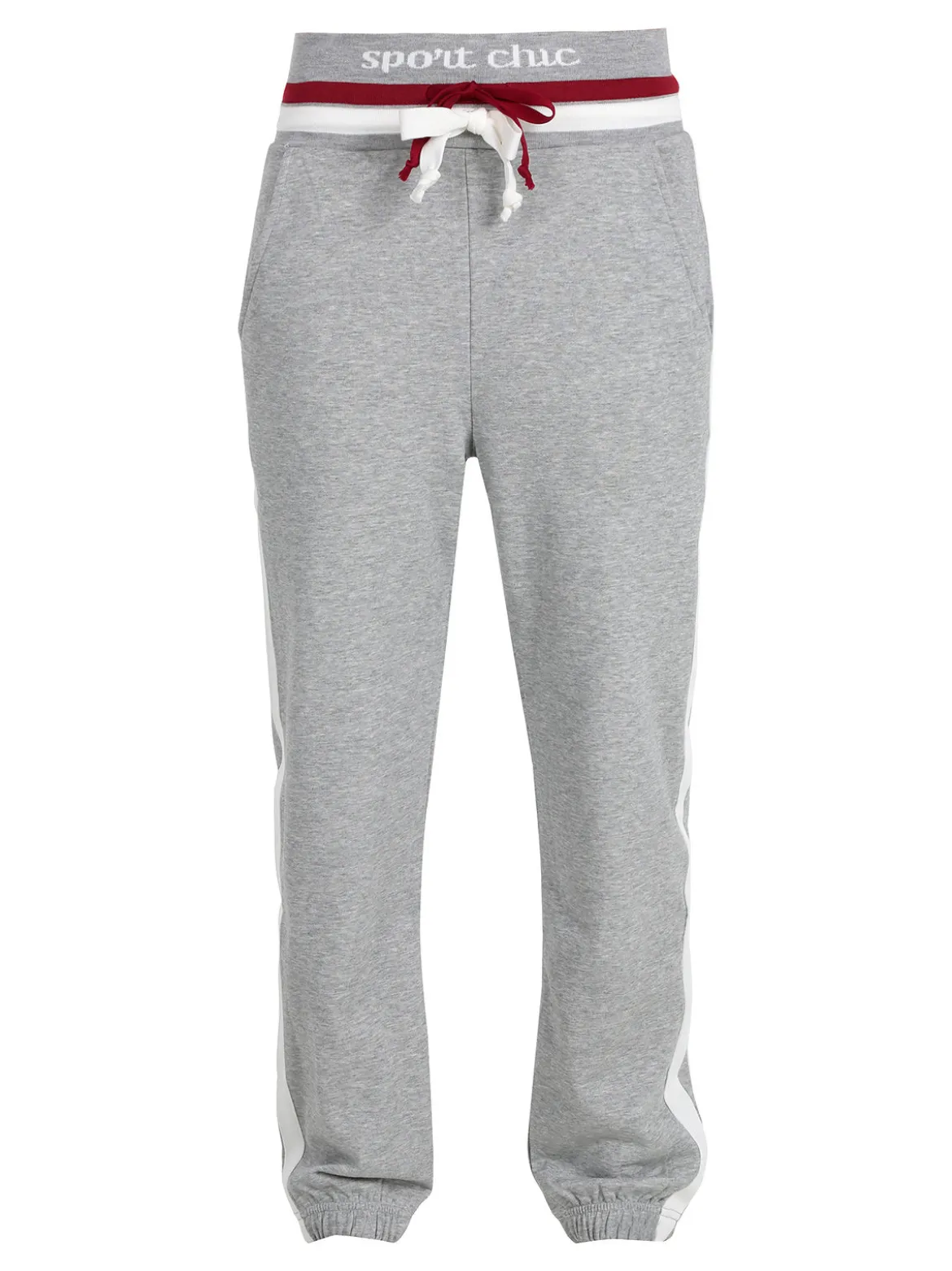 Wit Girl Pantaloni tuta da donna con coulisse e polsini