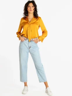 Wiya Jeans modello boyfriend da donna