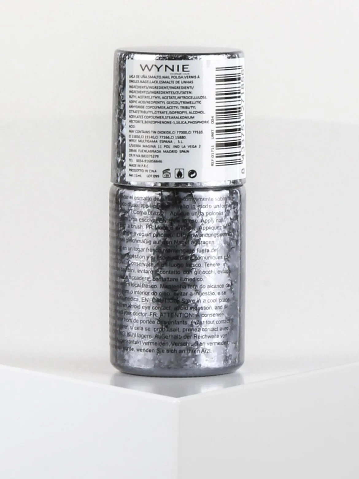 Wynie Cosmetics Smalto glitterato