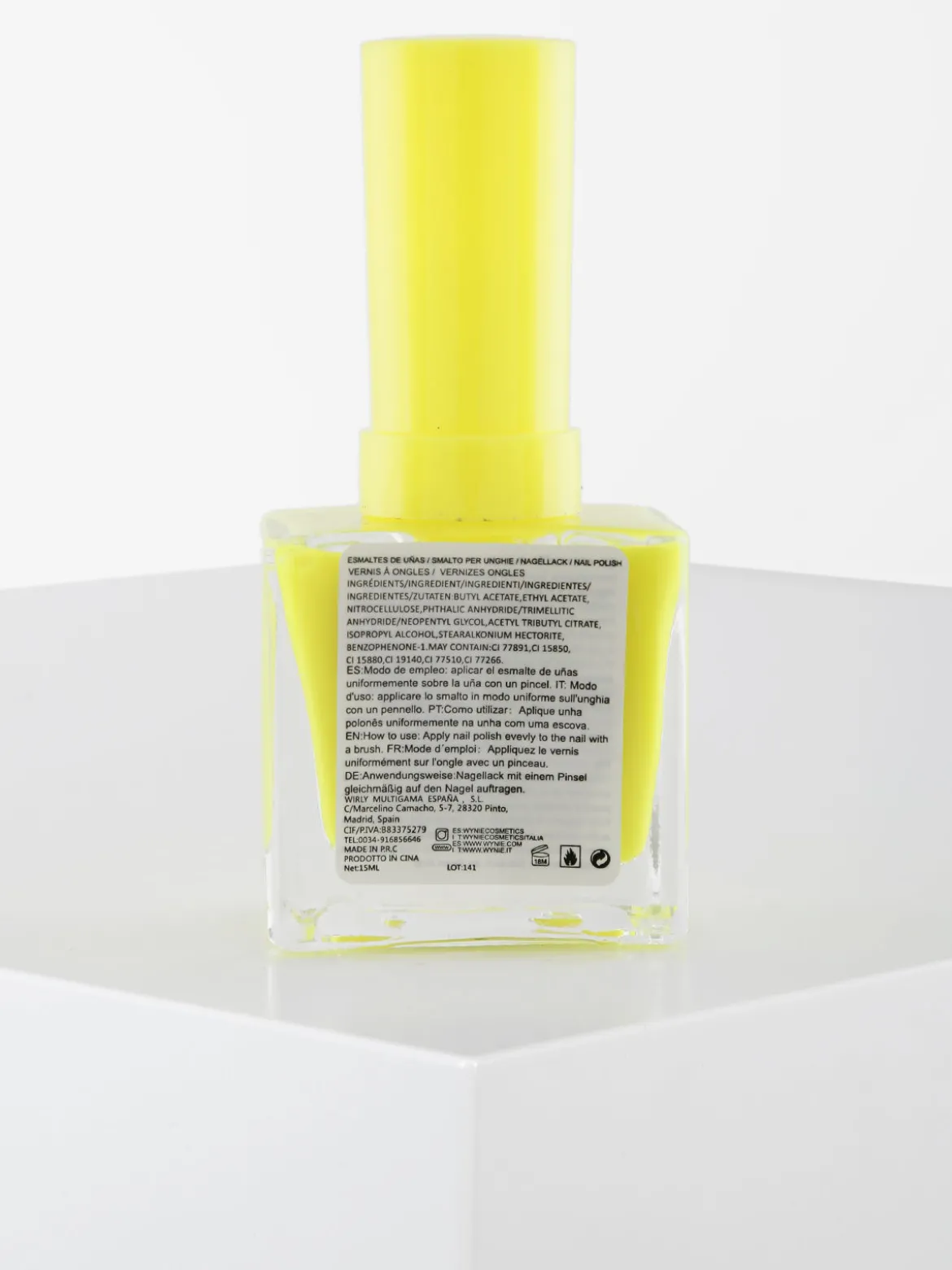 Wynie Cosmetics Smalto unghie a lunga durata