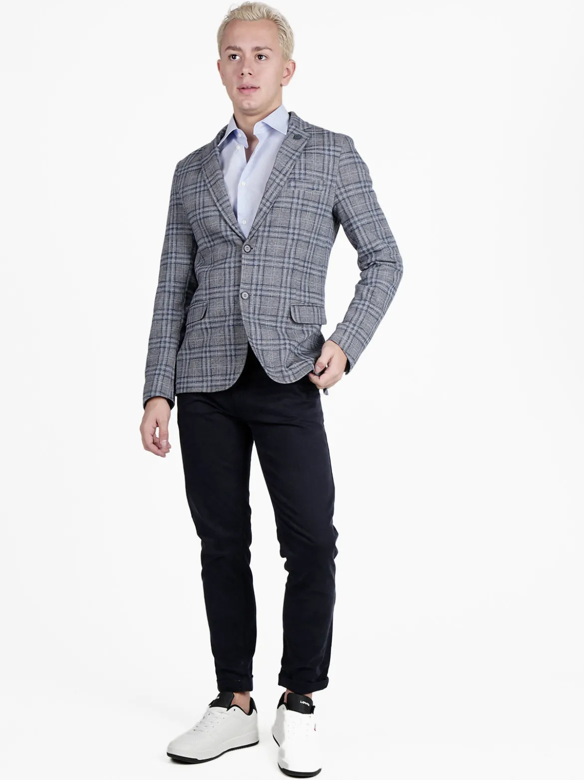 X-Cape Blazer classico da uomo a quadri