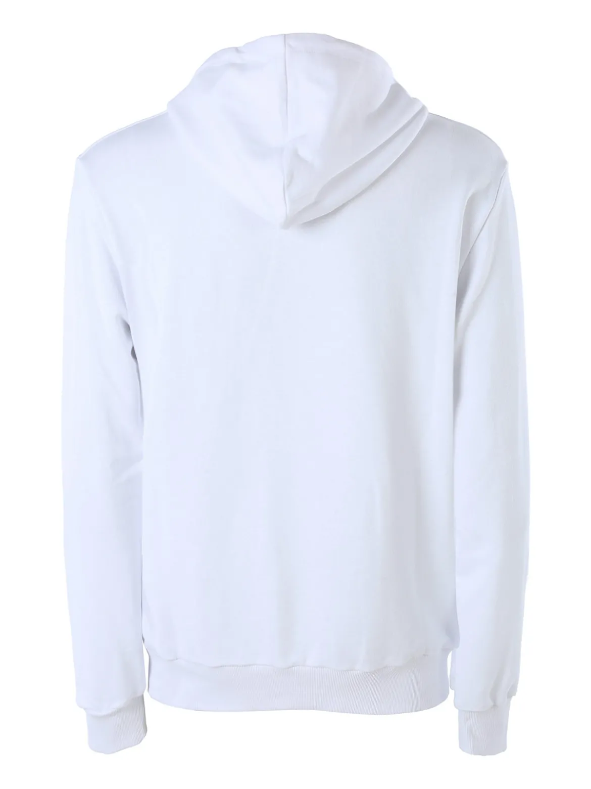 X-Cape Felpa da uomo in cotone con cappuccio - bianco