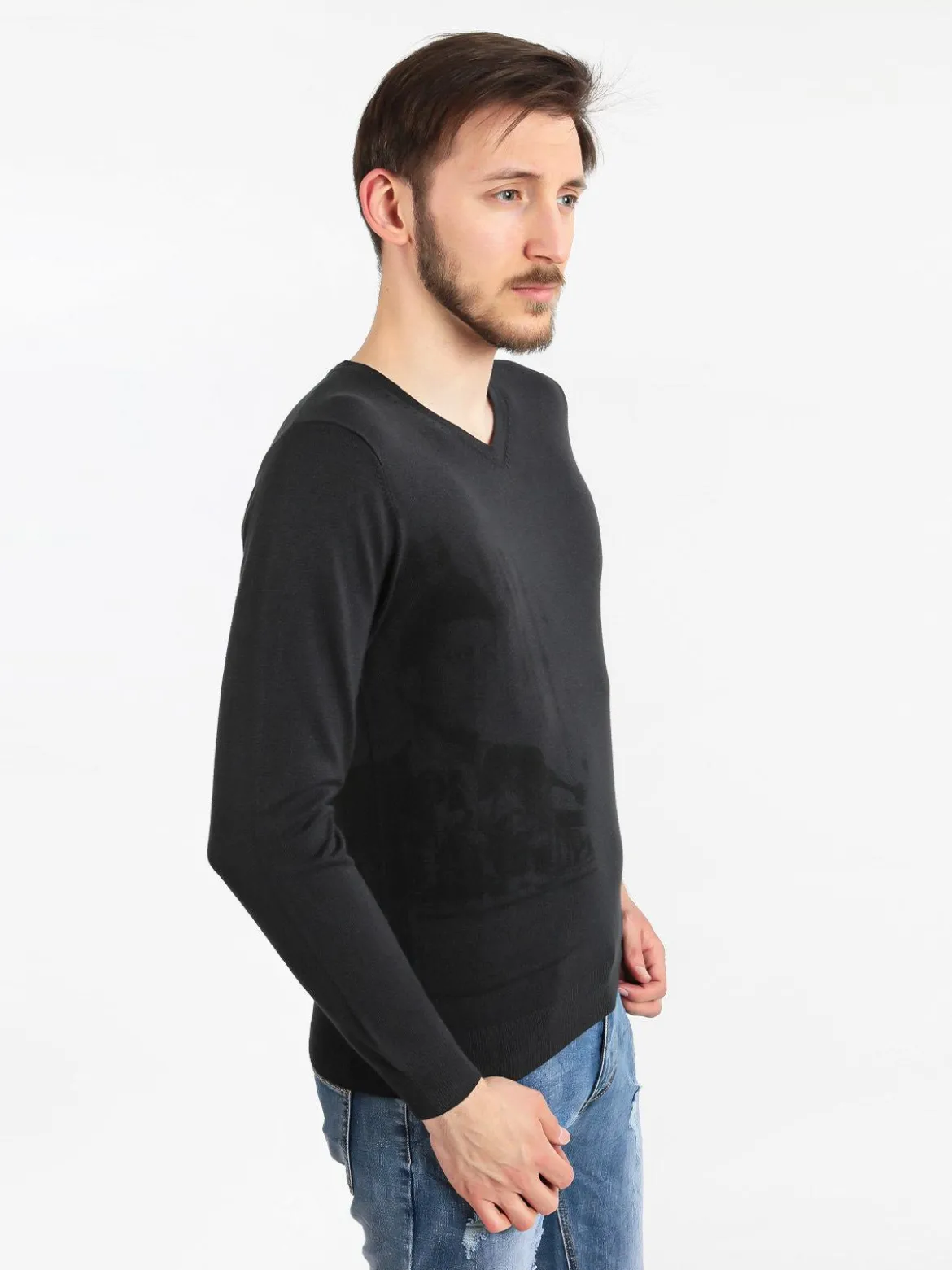 X-Cape Maglioncino leggero uomo scollo V