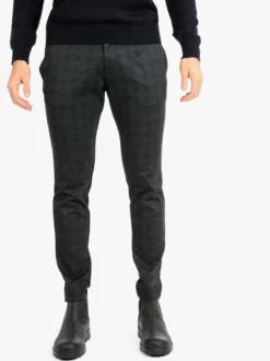 X-Cape Pantaloni casual da uomo a quadri