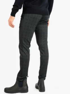 X-Cape Pantaloni casual da uomo a quadri