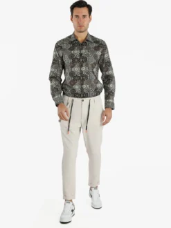 X-Cape Pantaloni casual da uomo con catena
