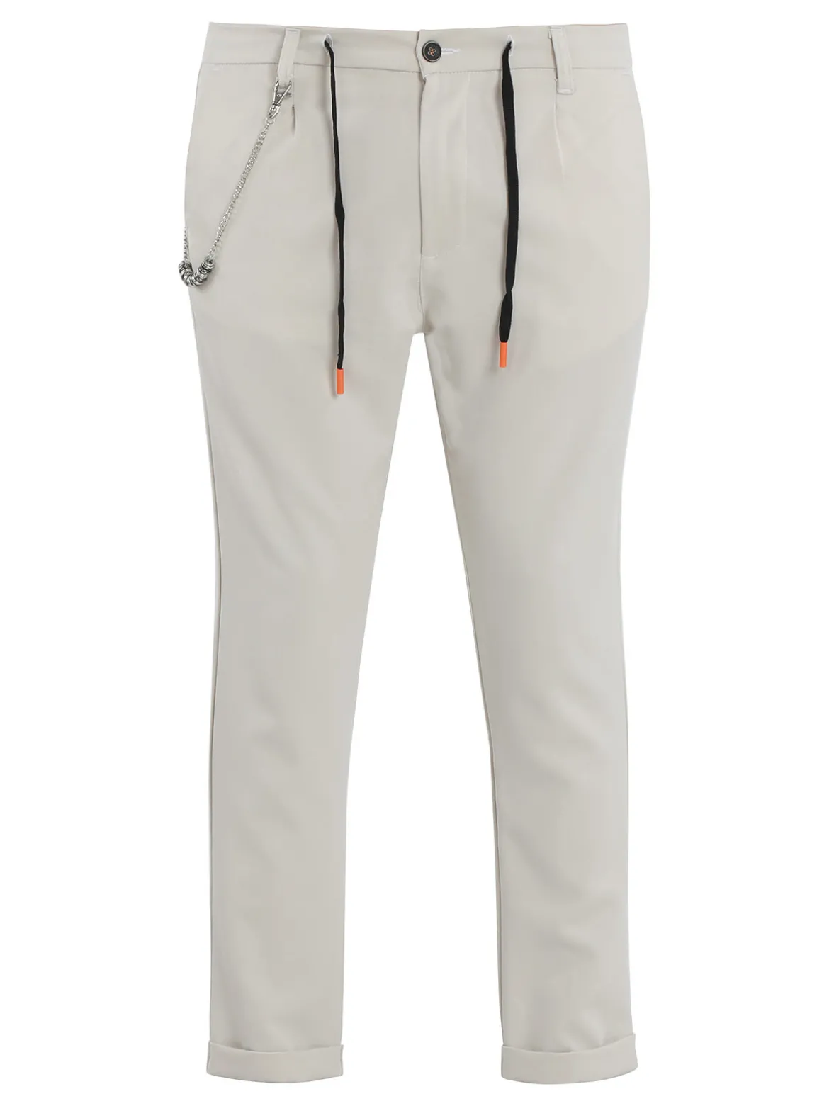 X-Cape Pantaloni casual da uomo con catena
