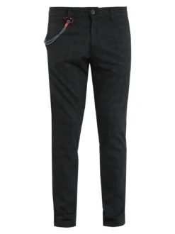 X-Cape Pantaloni casual da uomo con stampa a quadri