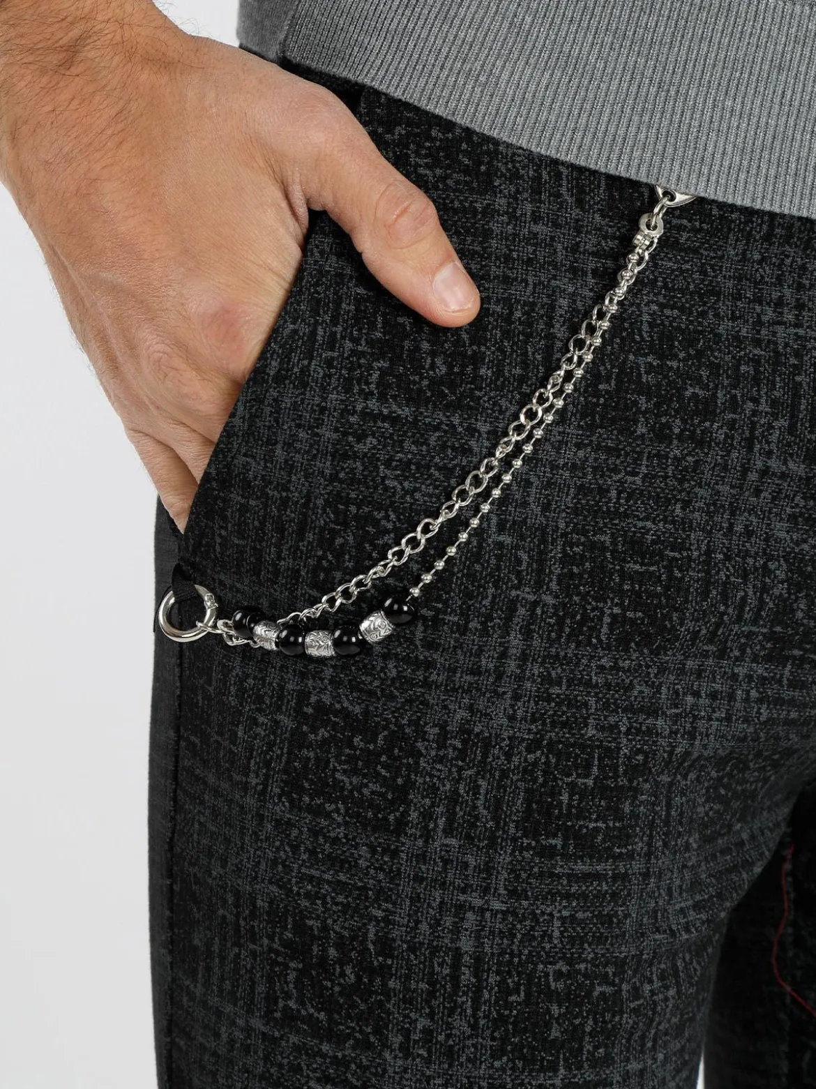 X-Cape Pantaloni slim fit da uomo a quadri