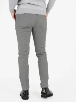 X-Cape Pantaloni slim fit da uomo in cotonte texturizzato