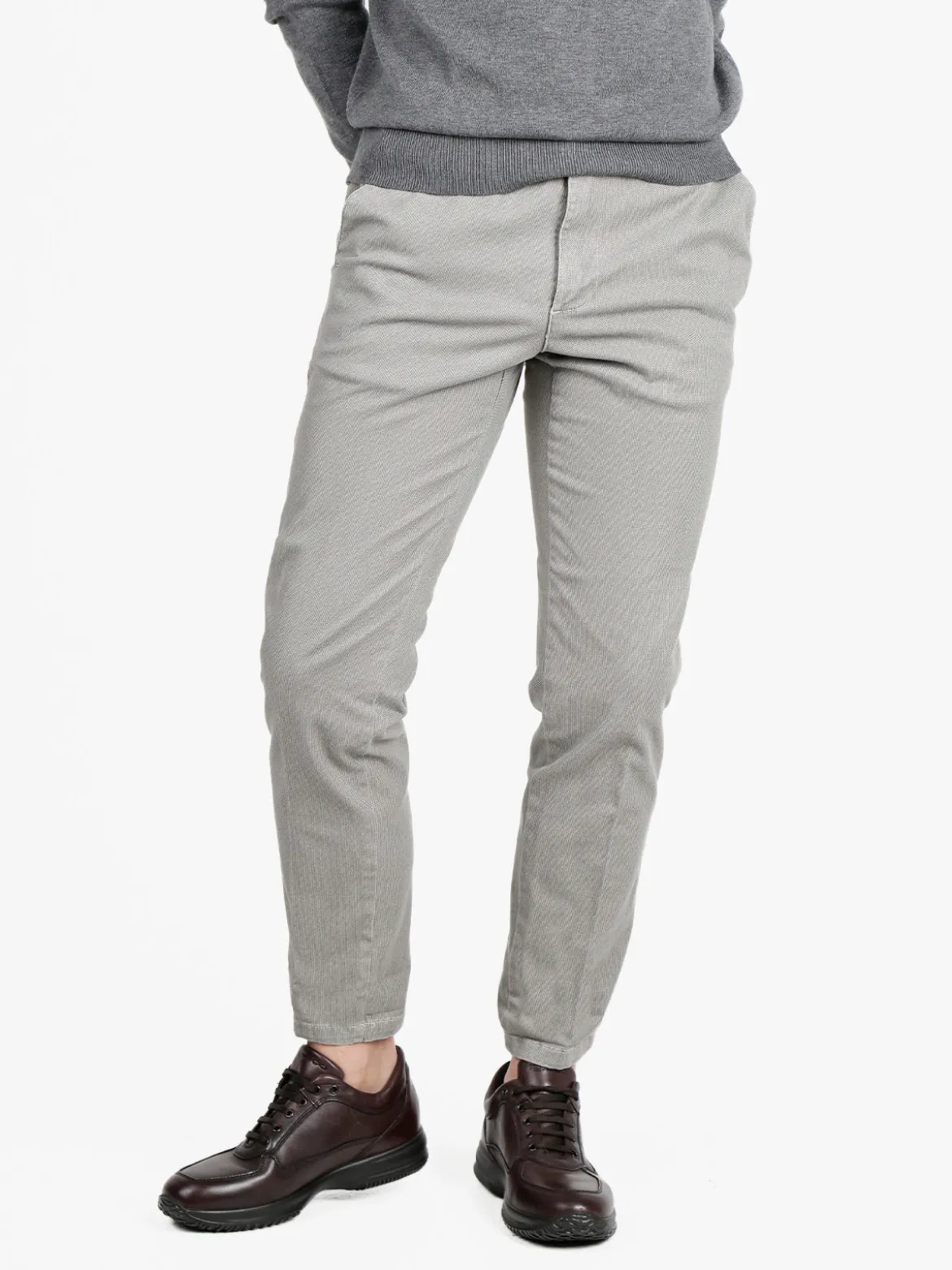X-Cape Pantaloni slim fit da uomo texturizzati