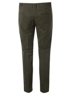 X-Cape Pantaloni uomo slim fit con stampa micro texture - militare