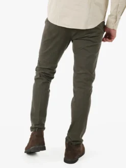 X-Cape Pantaloni uomo slim fit con stampa micro texture - militare