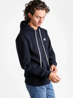 Xtreme Boxing Felpa da uomo con cappuccio e zip - blu scuro