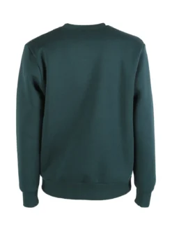 Xtreme Boxing Felpa girocollo da uomo invernale con logo - verde