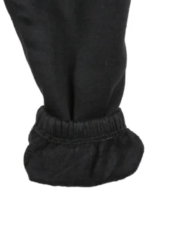 Yes! Do Kid'S Completo tuta da bambina felpata 2 pezzi con pantaloni cargo - nero
