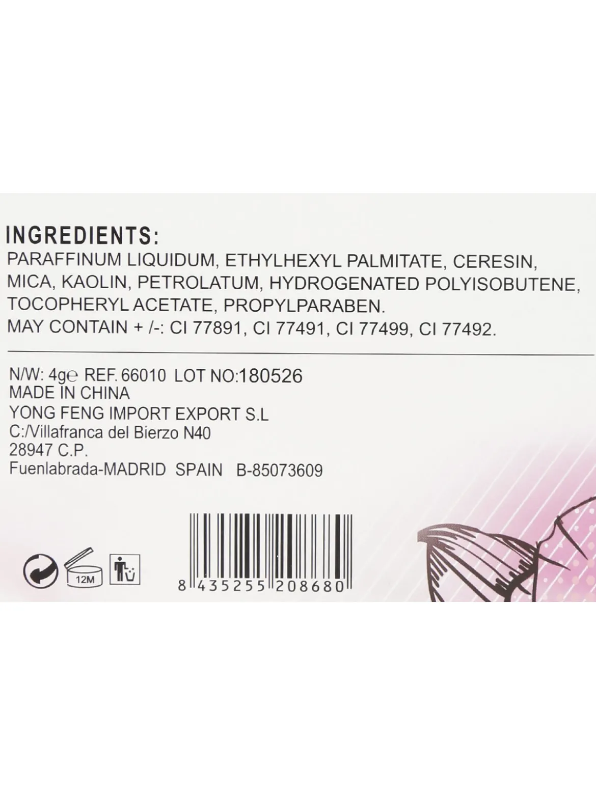 Yes Love Cosmetics Correttore stick