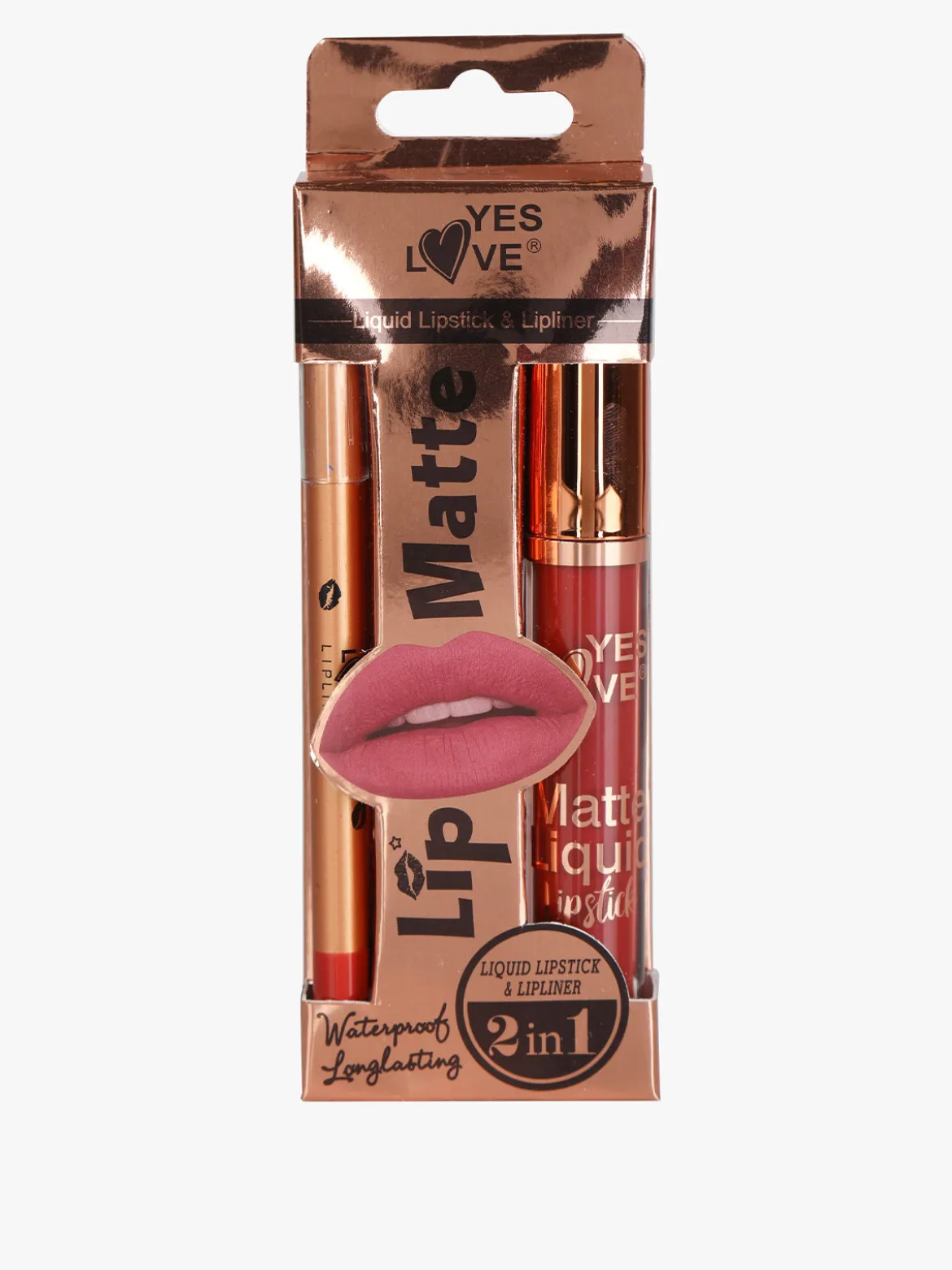 Yes Love Cosmetics Kit lucidalabbra + matita labbra 2in1