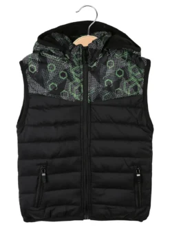 Yi Boy Gilet imbottito da bambino con cappuccio