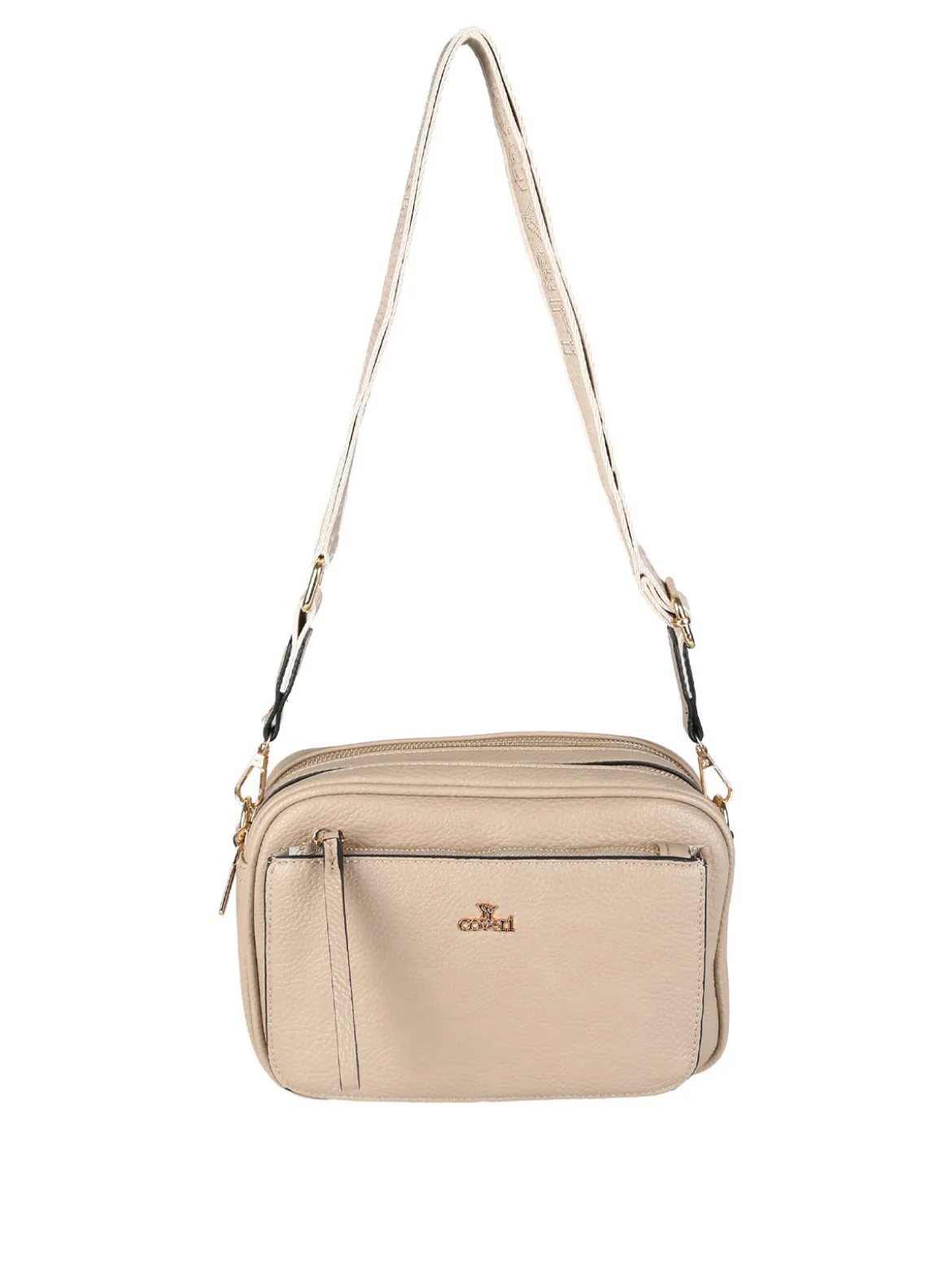 You Young Coveri Borsa a tracolla da donna in ecopelle - taupe
