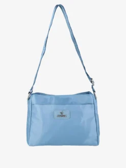 You Young Coveri Borsa a tracolla da donna in nylon - azzurro