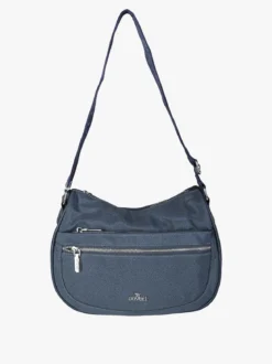 You Young Coveri Borsa a tracolla da donna in nylon - blu scuro
