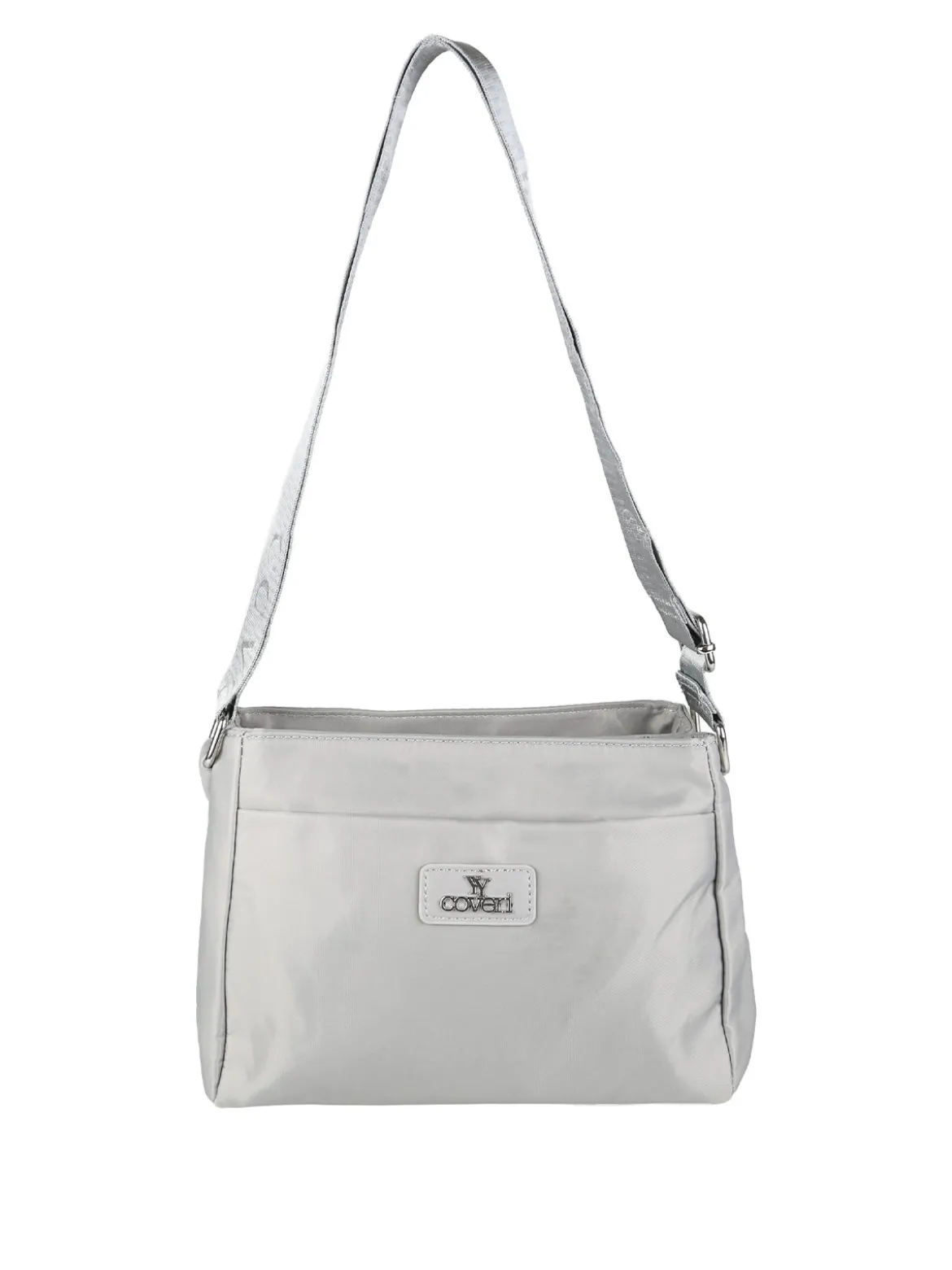 You Young Coveri Borsa a tracolla da donna in nylon - grigio