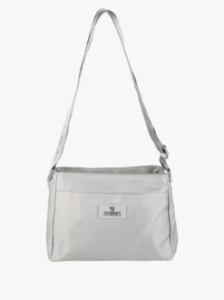 You Young Coveri Borsa a tracolla da donna in nylon - grigio