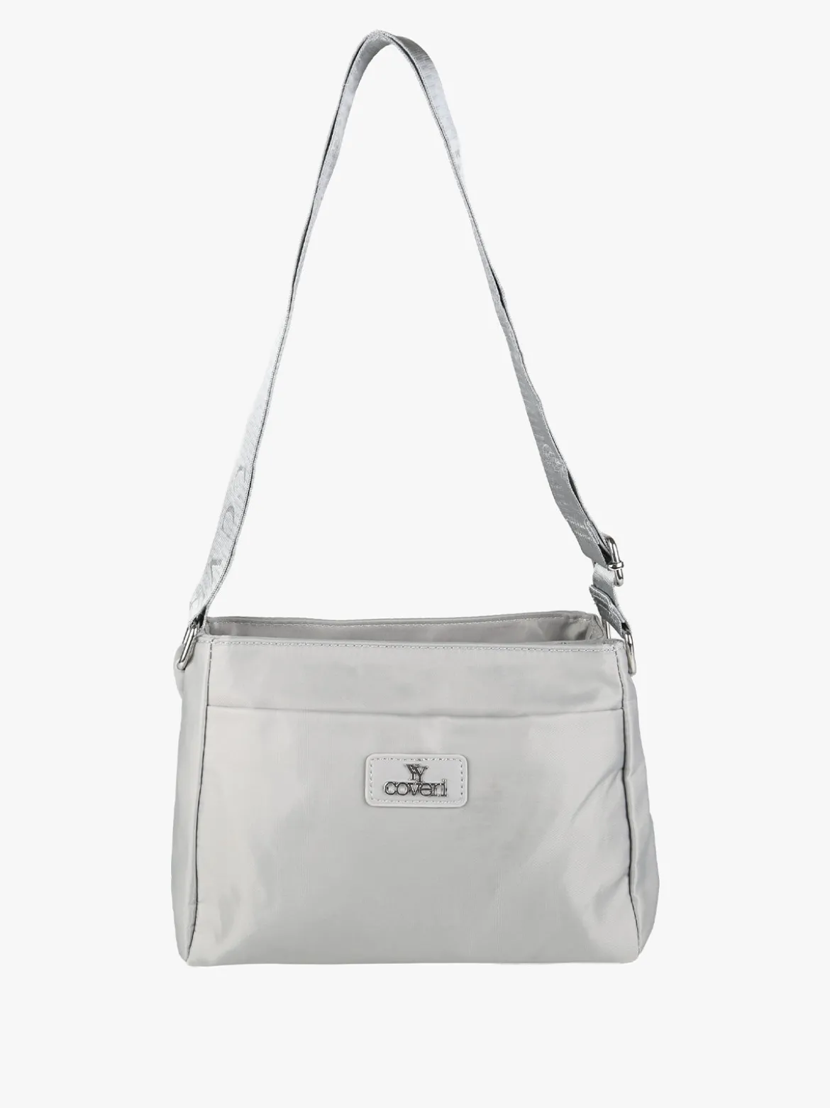 You Young Coveri Borsa a tracolla da donna in nylon - grigio