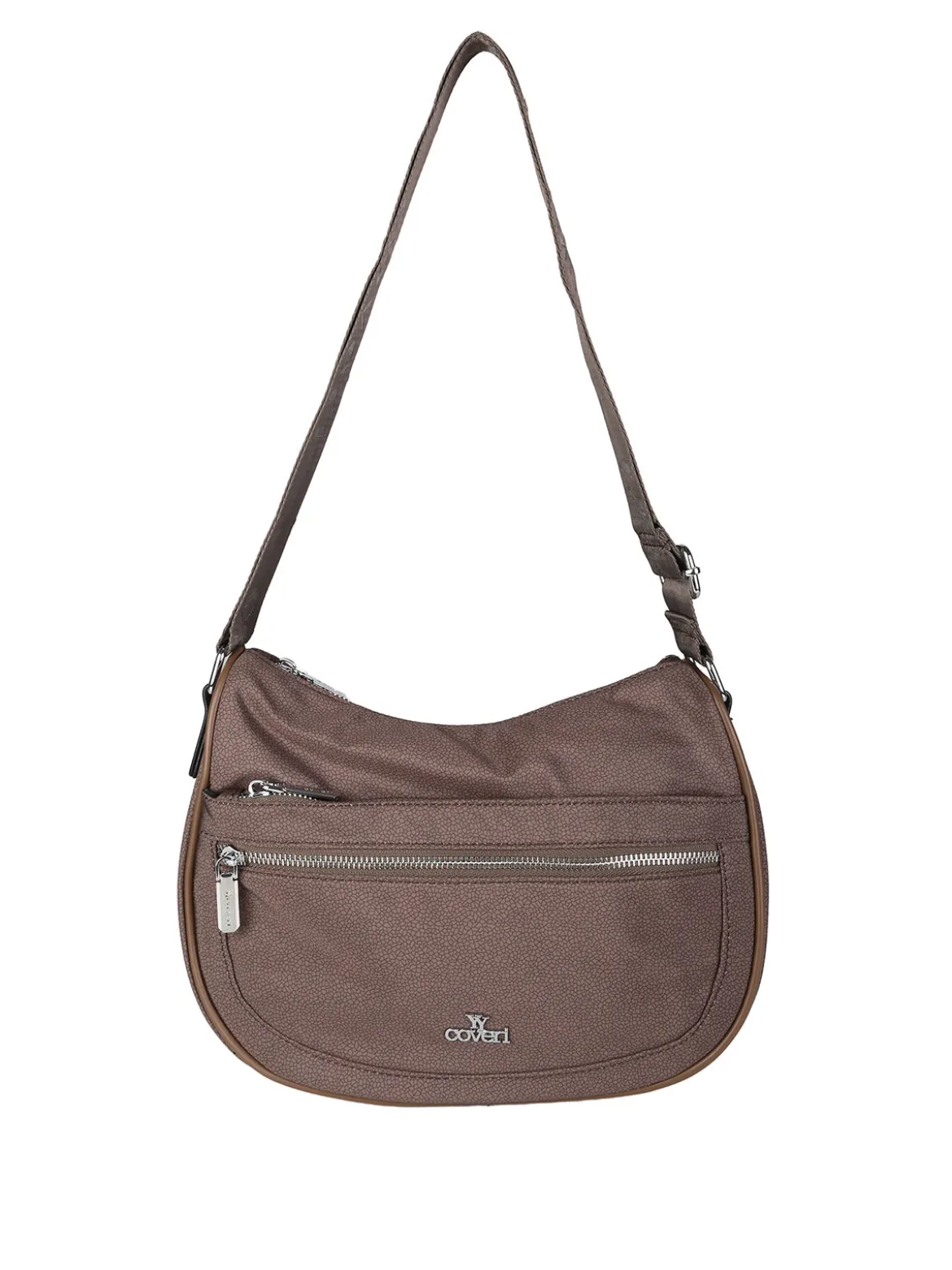 You Young Coveri Borsa a tracolla da donna in nylon - moro