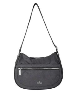 You Young Coveri Borsa a tracolla da donna in nylon - nero